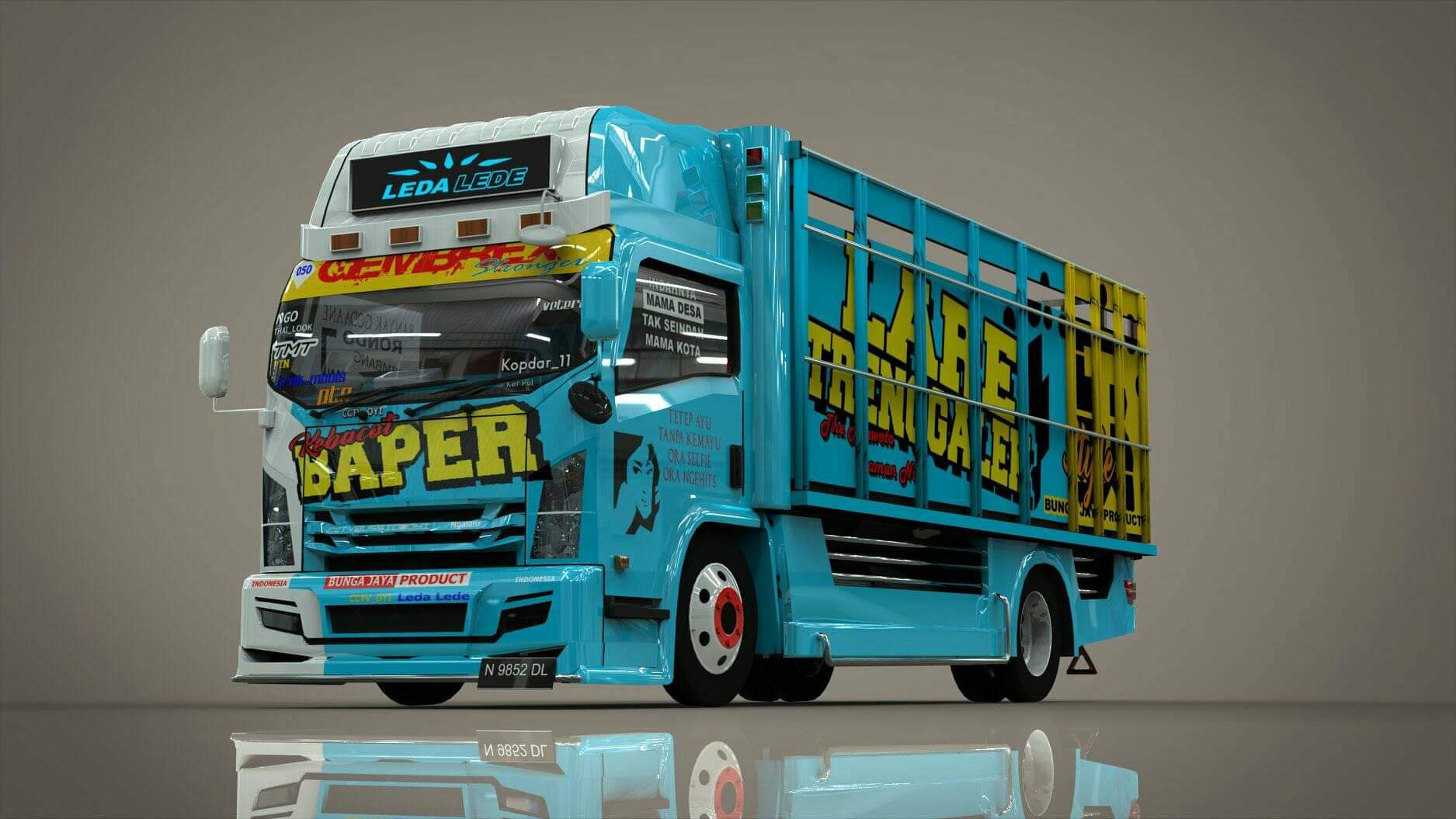 Download Livery Truck Isuzu Nmr 71 Polos - livery truck ...